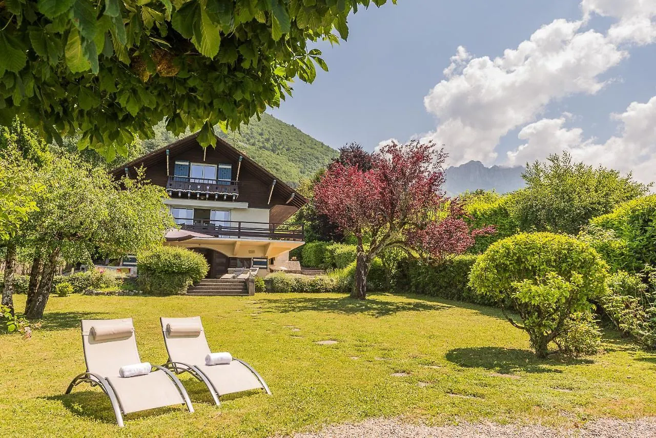 Chalet De Charme Avec Ponton Prive Et Acces Direct Au Lac, 4Ch 8 Pers, Exclusivite Lla Selections By Location Lac Annecy فيير دو لاك فرنسا